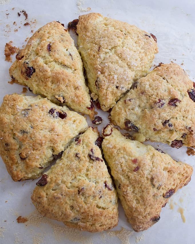 Cranberry scones