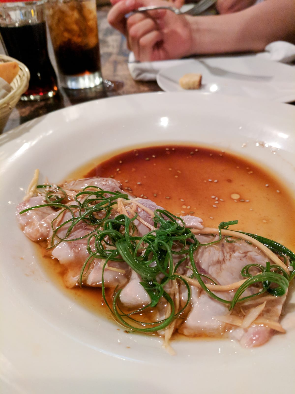 Spicy tuna tartar at Seasons by Shlomy
