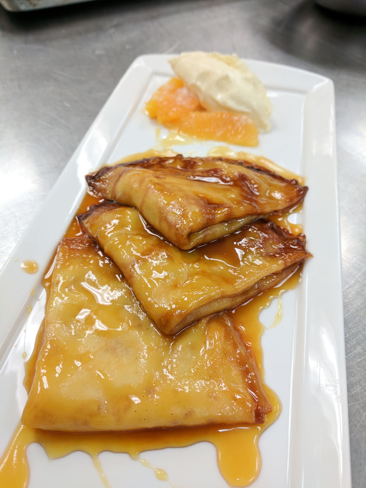 Crêpes suzette