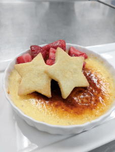 Creme Brulee at Pastry School