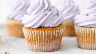 Earl Grey Lavender Cupcakes