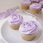 Earl Grey lavender cupcakes