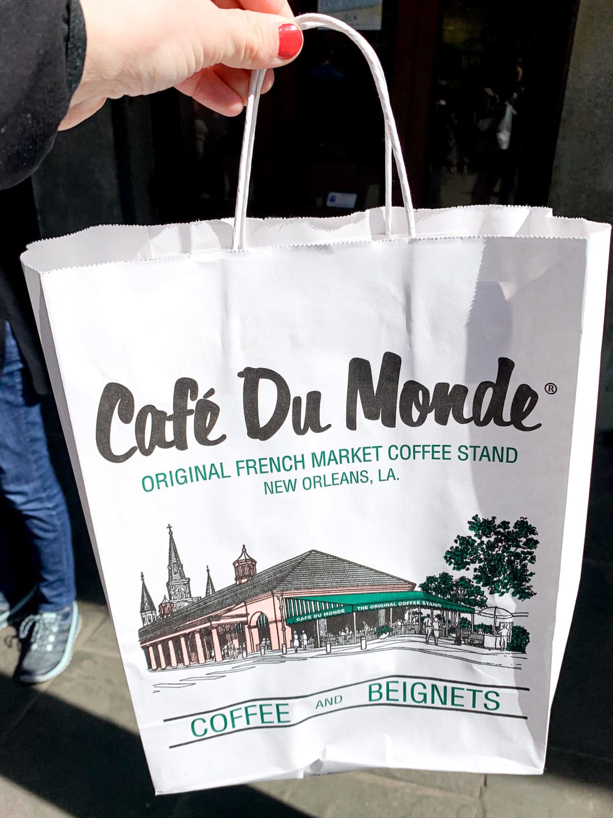 Bag from Cafe du Monde