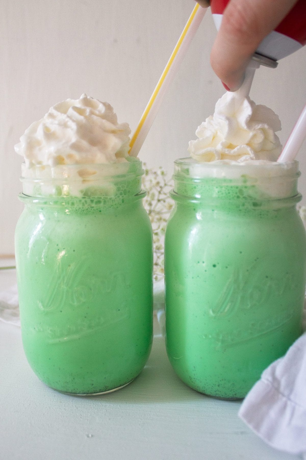 Homemade Shamrock Shake