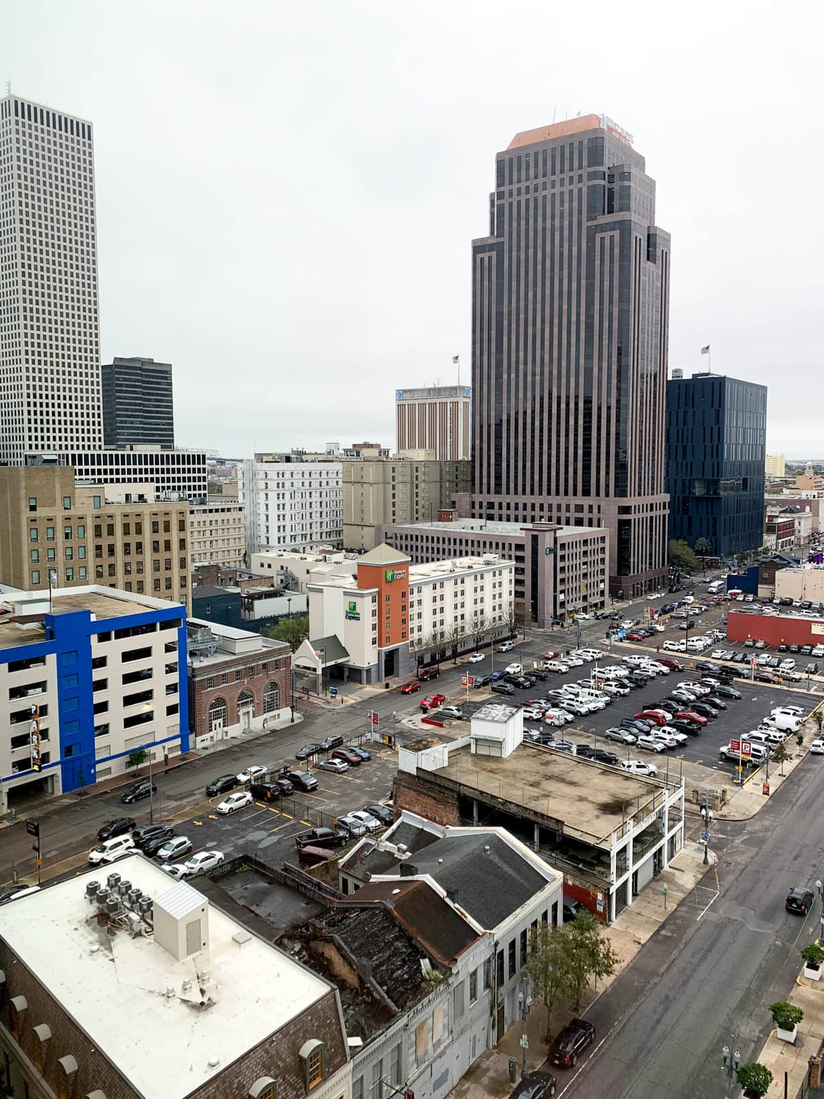 View from The Troubador Hotel in New Orleans