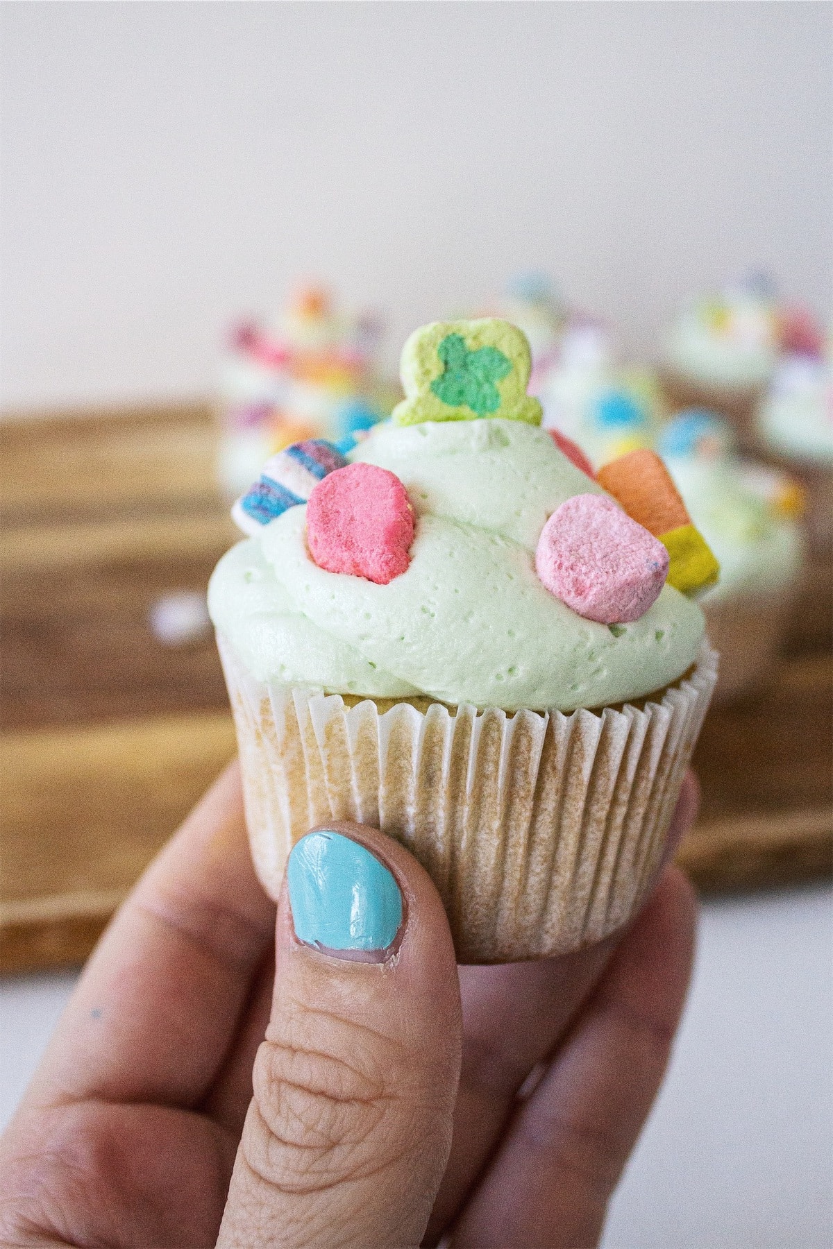 Lucky Charms Cupcakes