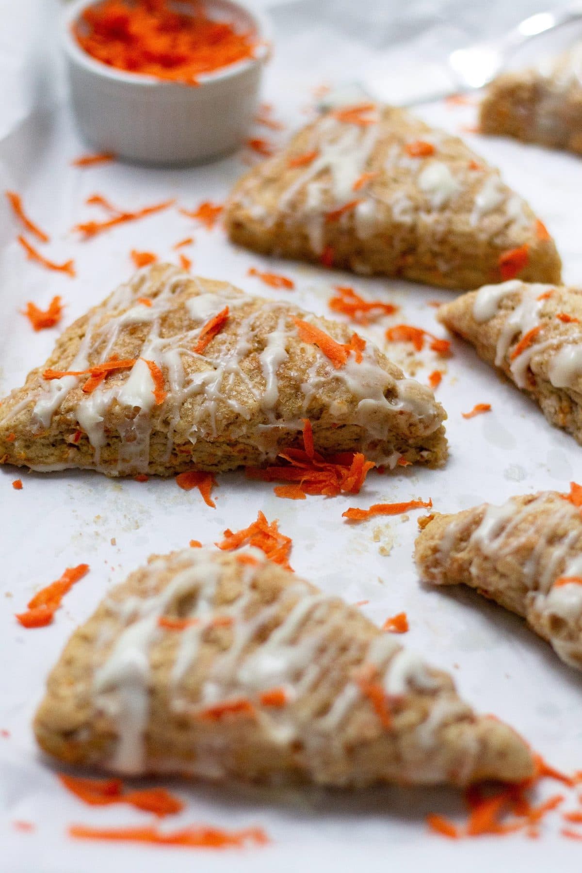 Carrot Cake Scones