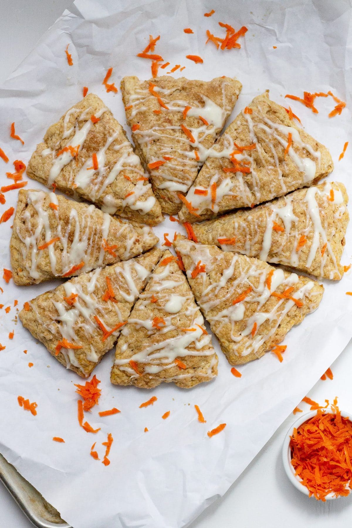 Carrot Cake Scones