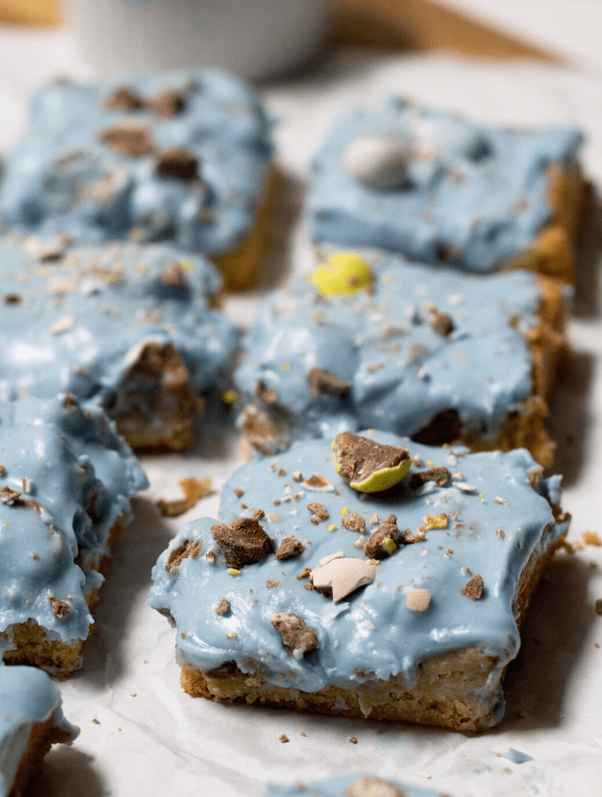 Easter Egg Blondies