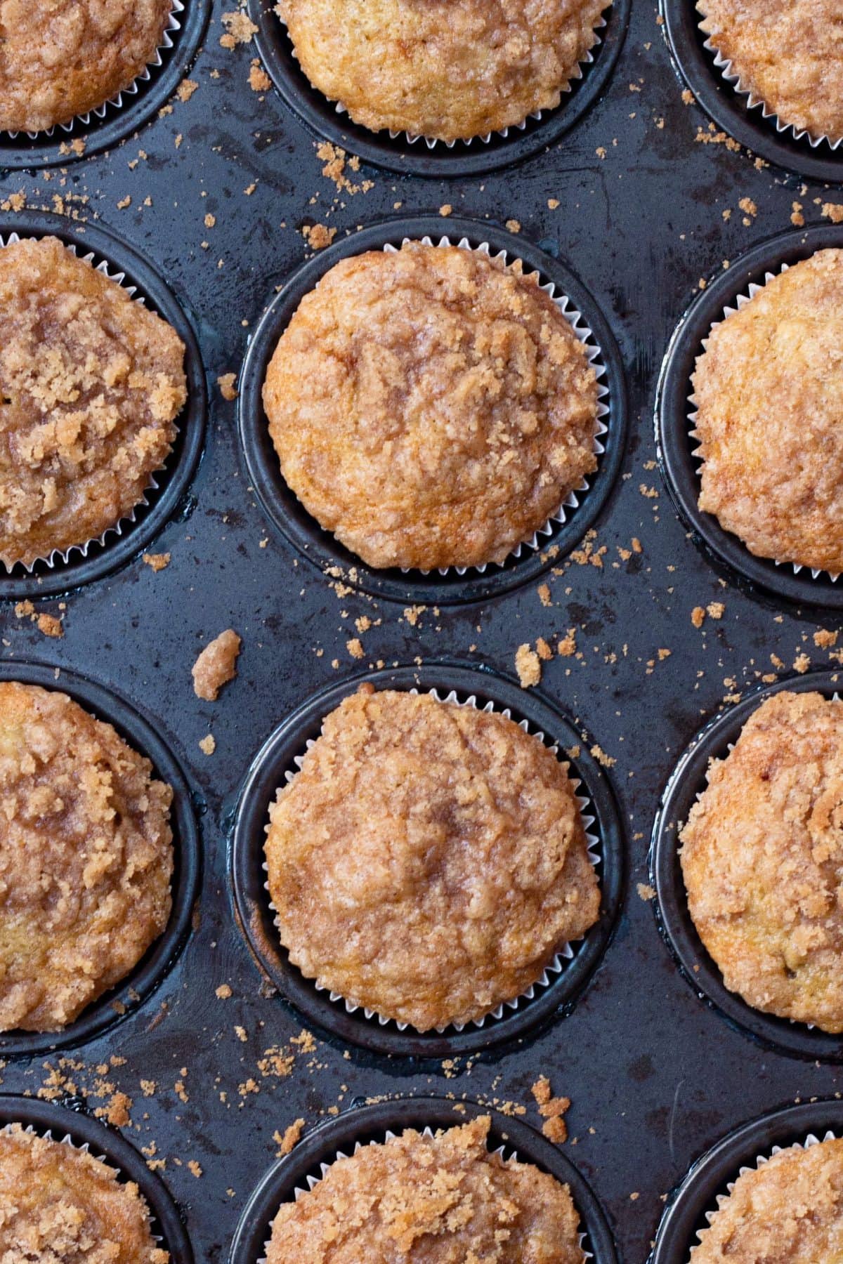 Banana Crumb Muffins