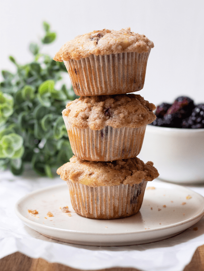 Blackberry Streusel Muffins