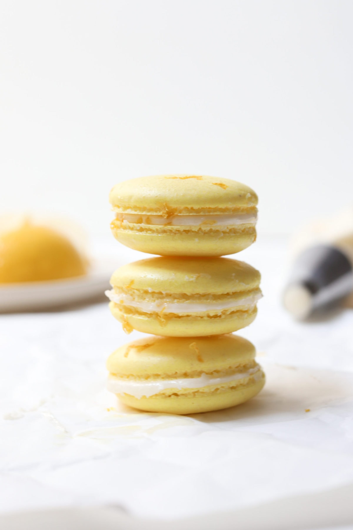 Lemon Macarons