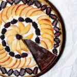 Peach and Blackberry Fruit Pizza