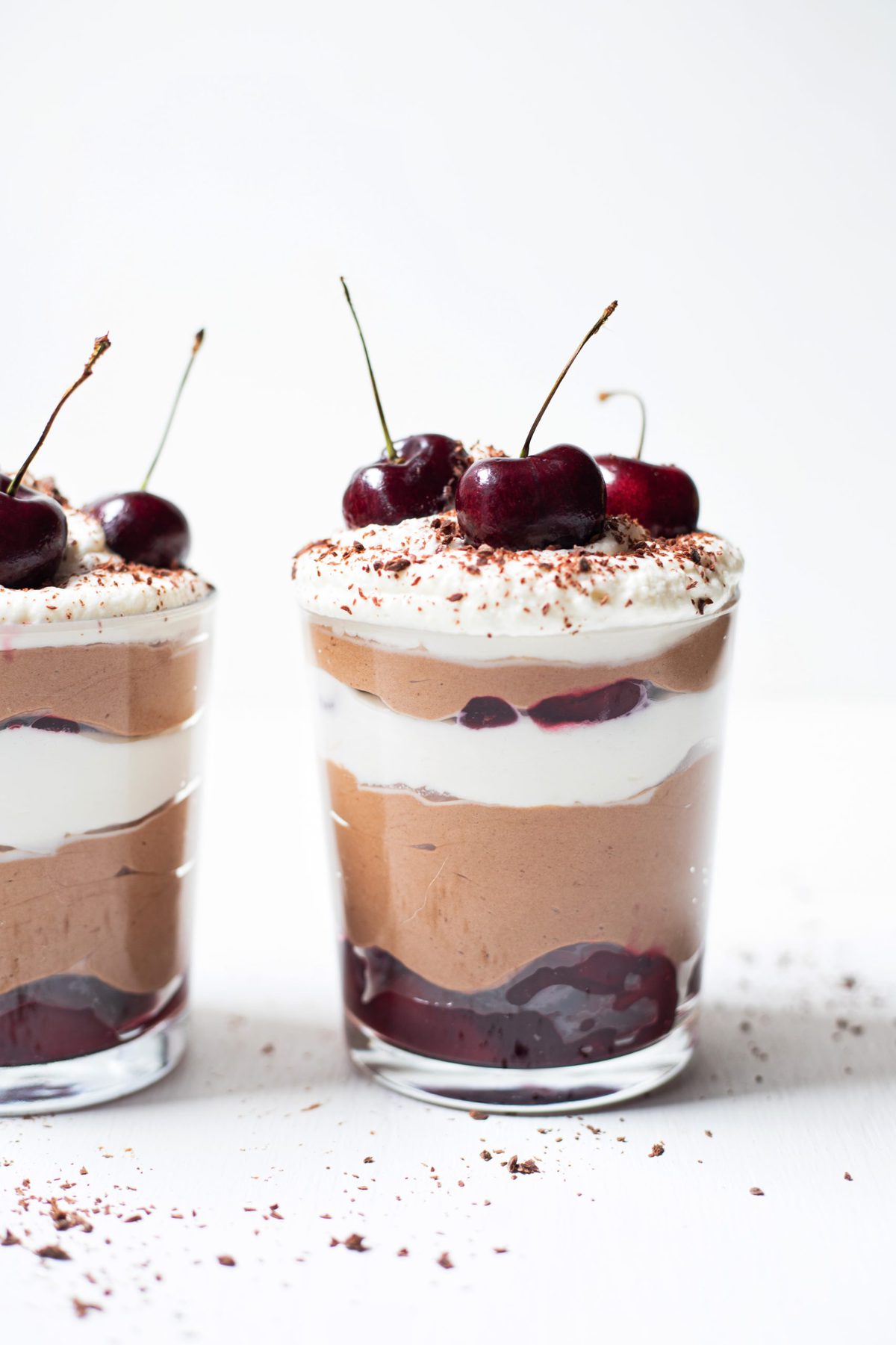 Black Forest Pudding Parfaits