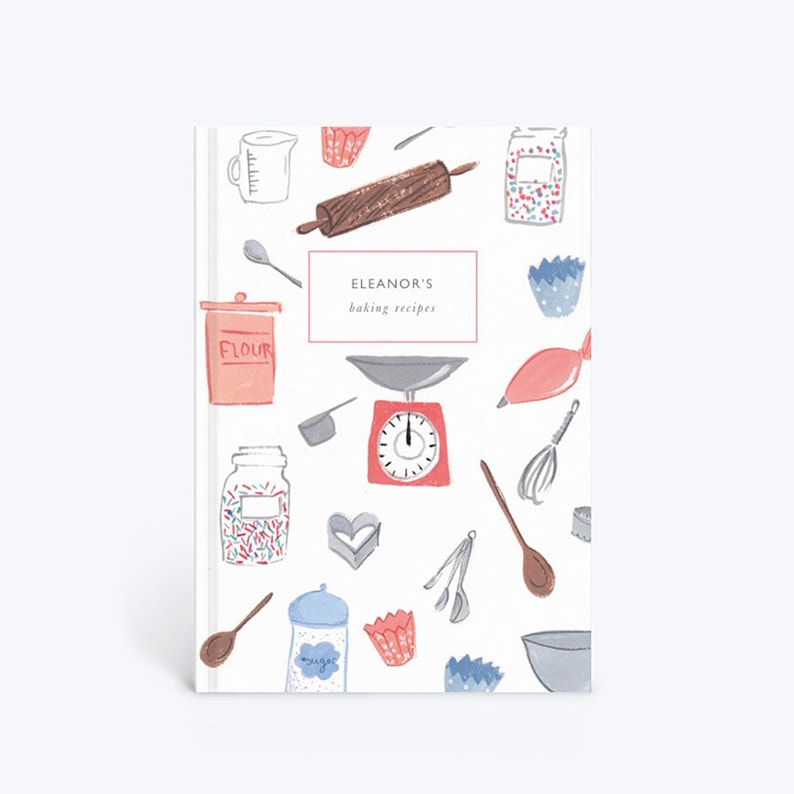 Customizable baking notebook