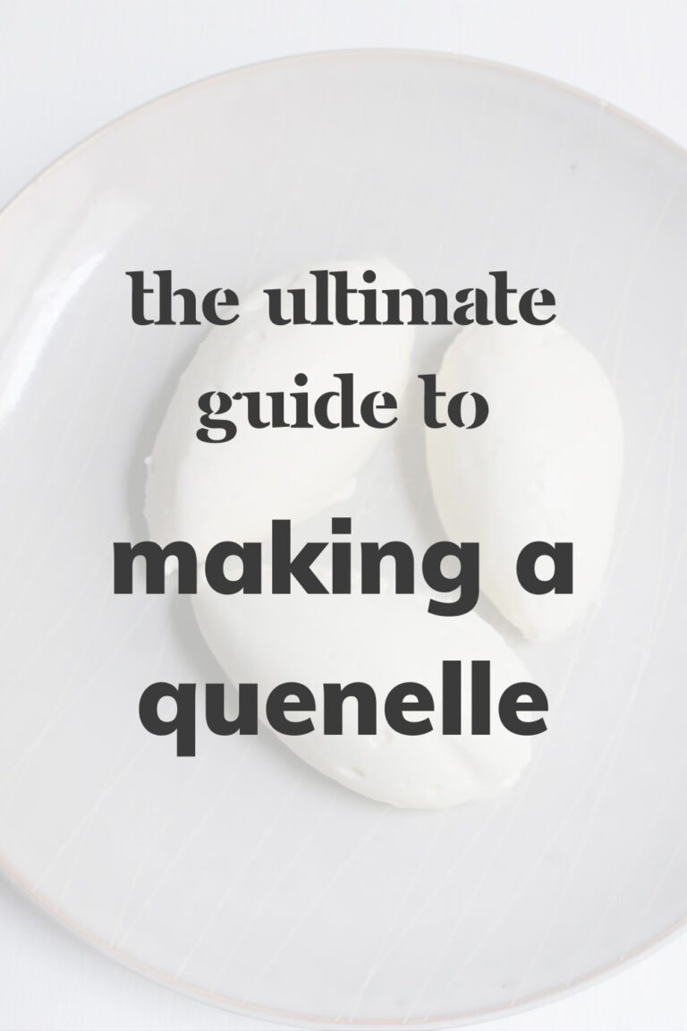 The Ultimate Guide to Making a Quenelle The Baker's Almanac